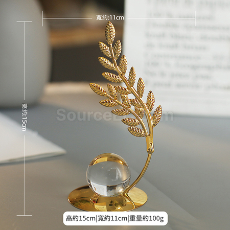 客製化北歐植物鐵藝擺件禮品
