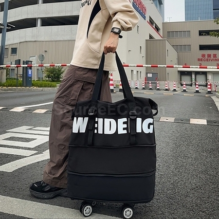 旅行可伸縮帶輪滑旅行袋