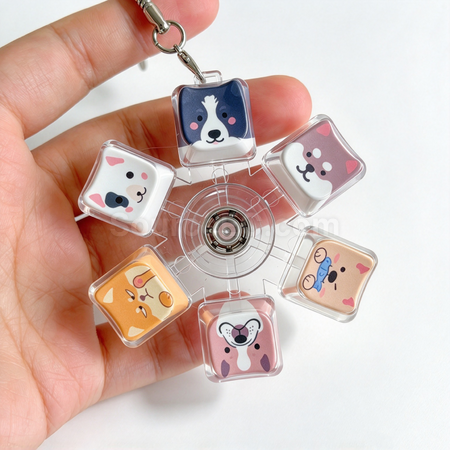 客製化旋轉解壓鍵盤禮品