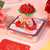 紙雕日曆玫瑰花帶燈3D立體便簽本