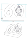 60週年慶水晶[定制]