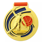 籃球金屬獎牌